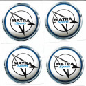 MATRA  x 4  laminated decals