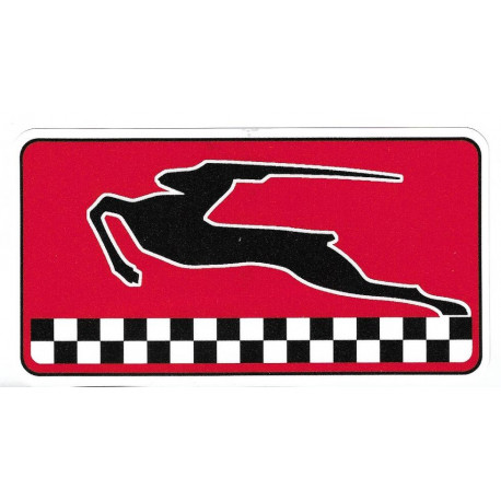 SIMCA Rally left laminated decal