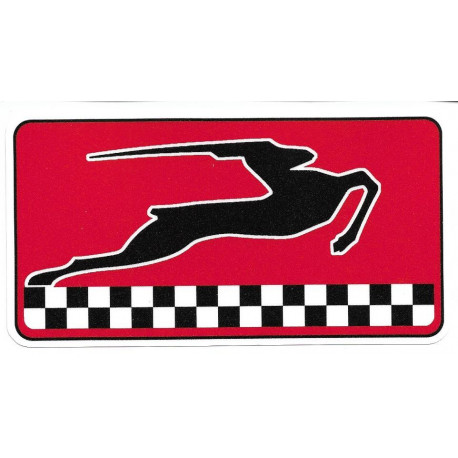 SIMCA Rallye left laminated decal