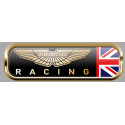 ASTON MARTIN Racing droit Sticker  Trompe-l'oeil vinyle laminé