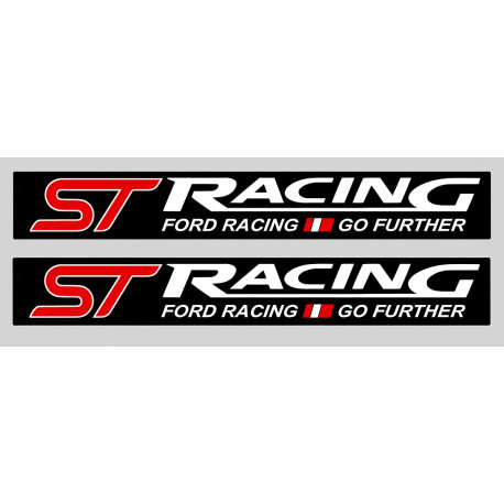 ST RACING  Laminated decal