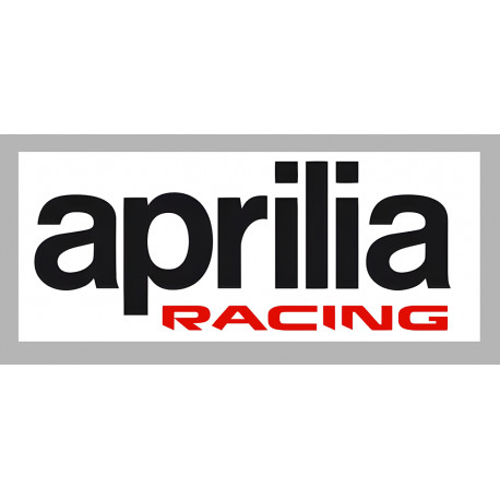 APRILIA RACING laminated decal