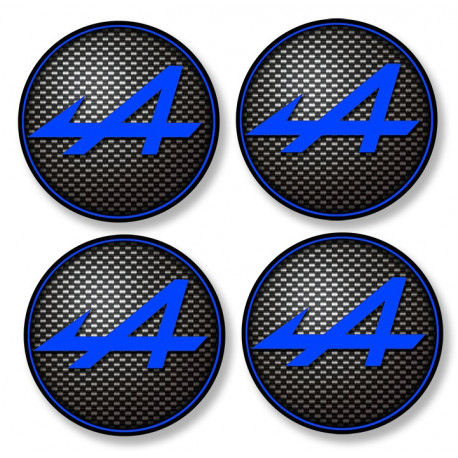 ALPINE  x 4  Laminated decals