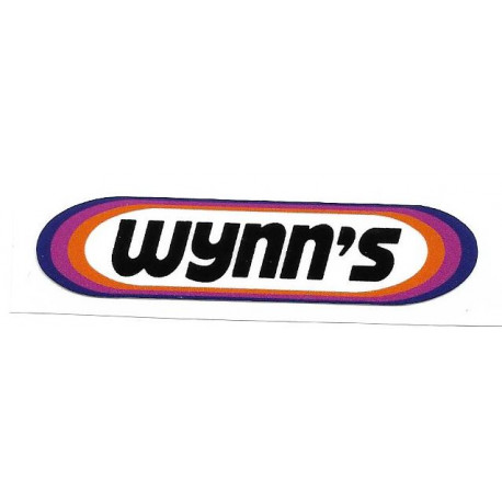 WYNN'S  Sticker vinyle laminé