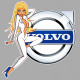 VOLVO   Pin Up droite sticker vinyle laminé