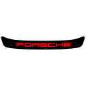 PORSCHE Sticker Visière Casque vinyle laminé