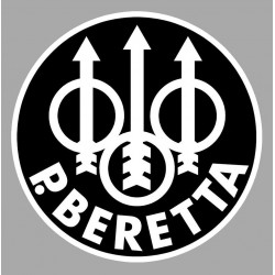 P.BERETTA laminated decal