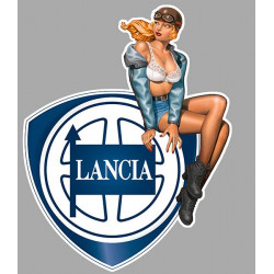 LANCIA  right Pin Up laminated decal