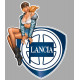 LANCIA left Pin Up Laminated decal