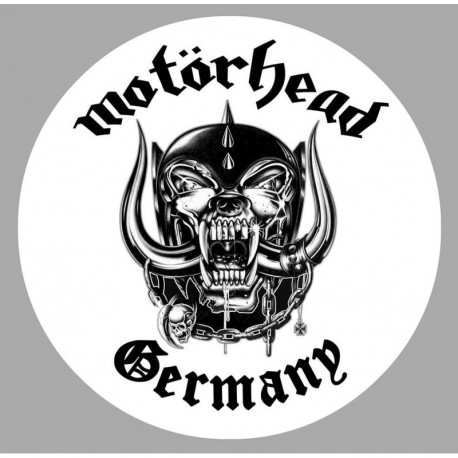 MOTÔRHEAD GERMANY Sticker vinyle laminé