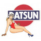 DATSUN  right Pin Up laminated decal