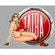 TATRA  right Pin Up laminated decal