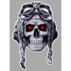 SPEED FREAK skull Sticker vinyle laminé