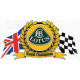 LOTUS World Champions  laminated decal