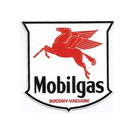 MOBILGAS Laminated decal