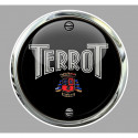 TERROT  laminated decal ( optical illusion )