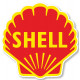 SHELL sticker vinyle laminé