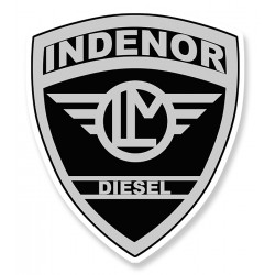 INDENOR laminated decal