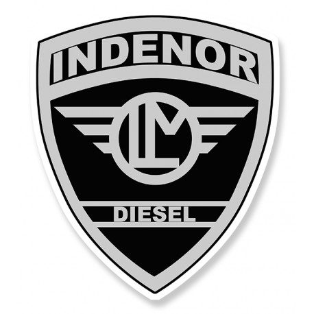 INDENOR laminated decal