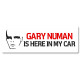 Gary NUMAN sticker vinyle laminé