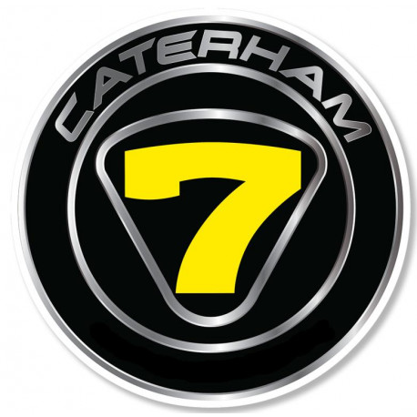 CATERHAM laminated decal