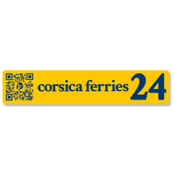 corsica ferries Millésime 2024  Sticker vinyle laminé