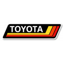 TOYOTA  laminated decal