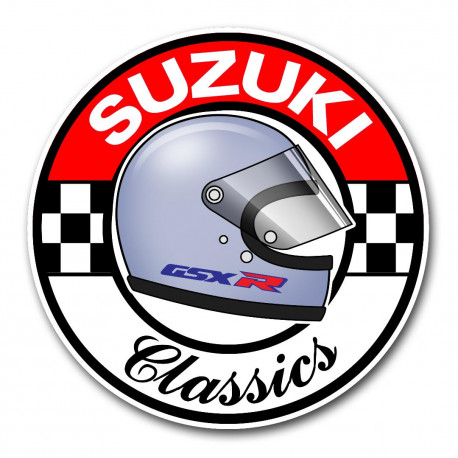 SUZUKI GSX-R CLASSICS  laminated decal