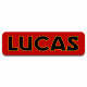 LUCAS laminated  decal