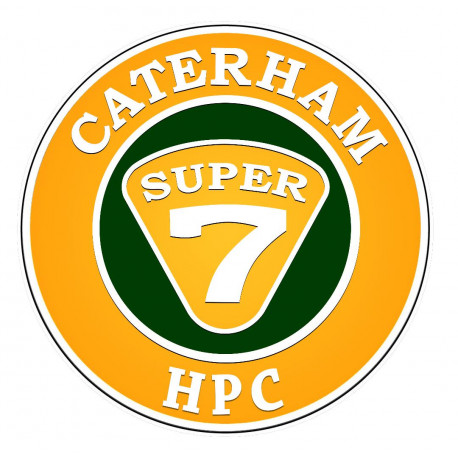 CATERHAM 7 Sticker vinyle laminé