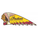 INDIAN  left laminated decal