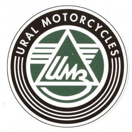 URAL Motard Sticker UV  75mm x 75mm