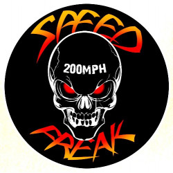 RIDE TILL DEATH  Sticker UV 75mm 