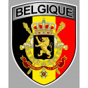 BELGIQUE Sticker vinyle laminé