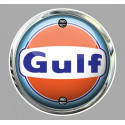 GULF laminated decal ( optical illusion )