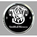 Smith & Wesson laminated decal ( optical illusion "