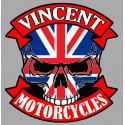 THE VINCENT skull Sticker