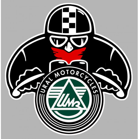 URAL Motard Sticker