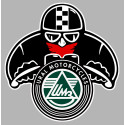 URAL Motard Sticker vinyle laminé