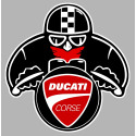 DUCATI Motard Sticker vinyle laminé