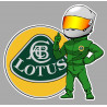 LOTUS PILOTE droit Sticker vinyle laminé