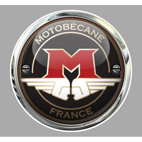 MOTOBECANE Trompe-l'oeil Sticker° 