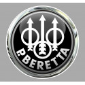 P. BERETTA  laminated decal ( optical illusion )