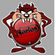 NORTON TAZ  Sticker  