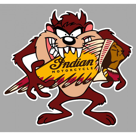 INDIAN TAZ  Sticker  