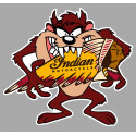 INDIAN TAZ Laminated decal