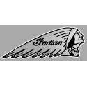 INDIAN  right Laminated decal