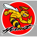 HORNET  Sticker vinyle laminé droit