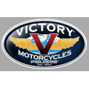 VICTORY Motorcycles Sticker vinyle laminé