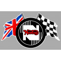 NORTON Flags laminated decal